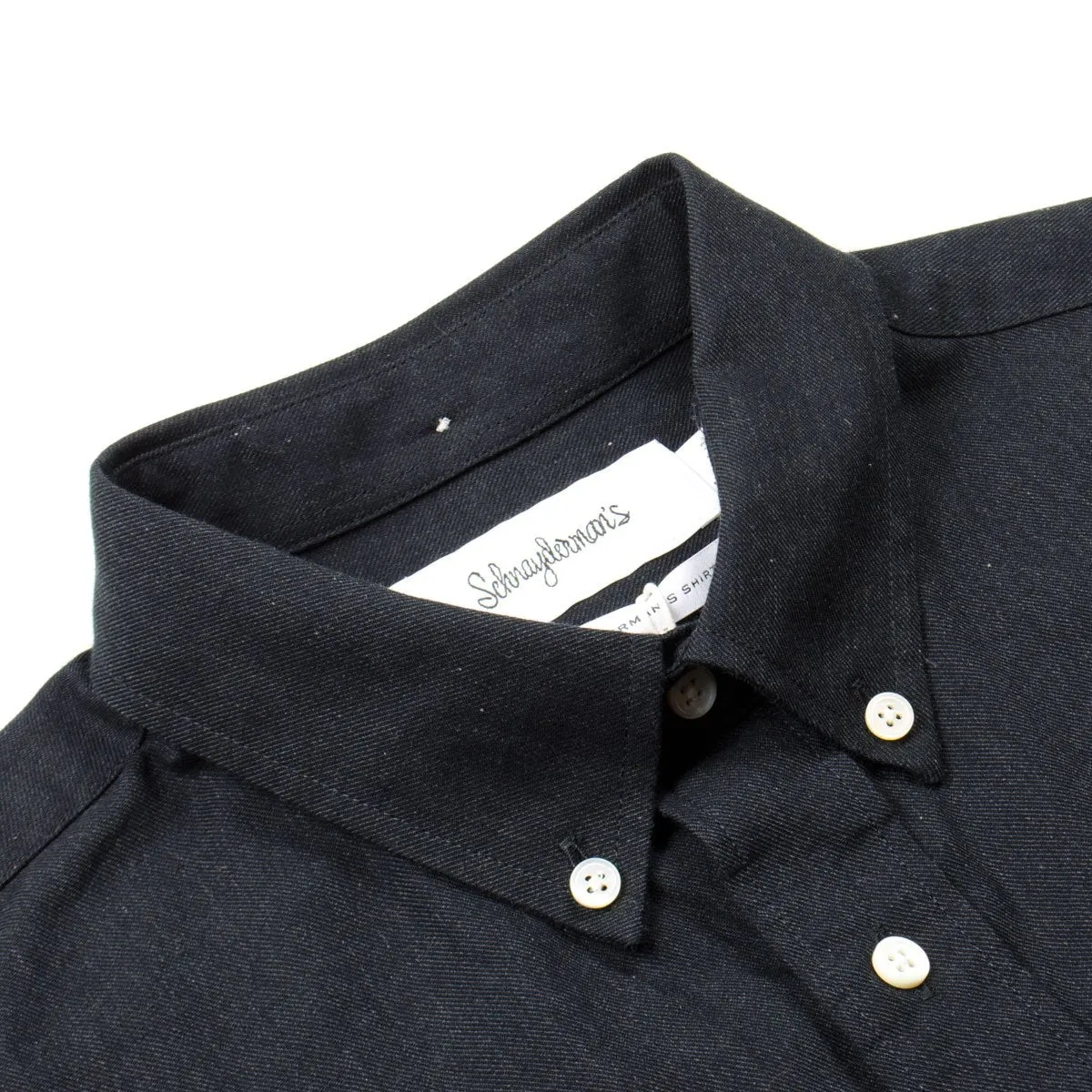 Schnayderman's - Cotton Melange One Shirt - Black