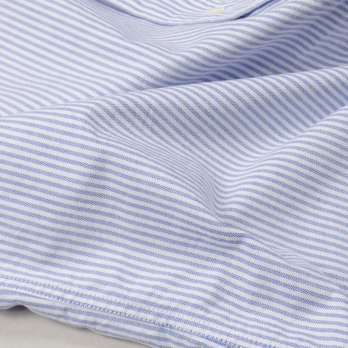 Schnayderman's - Oxford Shirt Regular Stripe - Blue & White