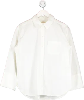 Sezane White Max Shirt UK 8