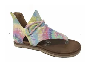 Tie Dye Thong Shoes