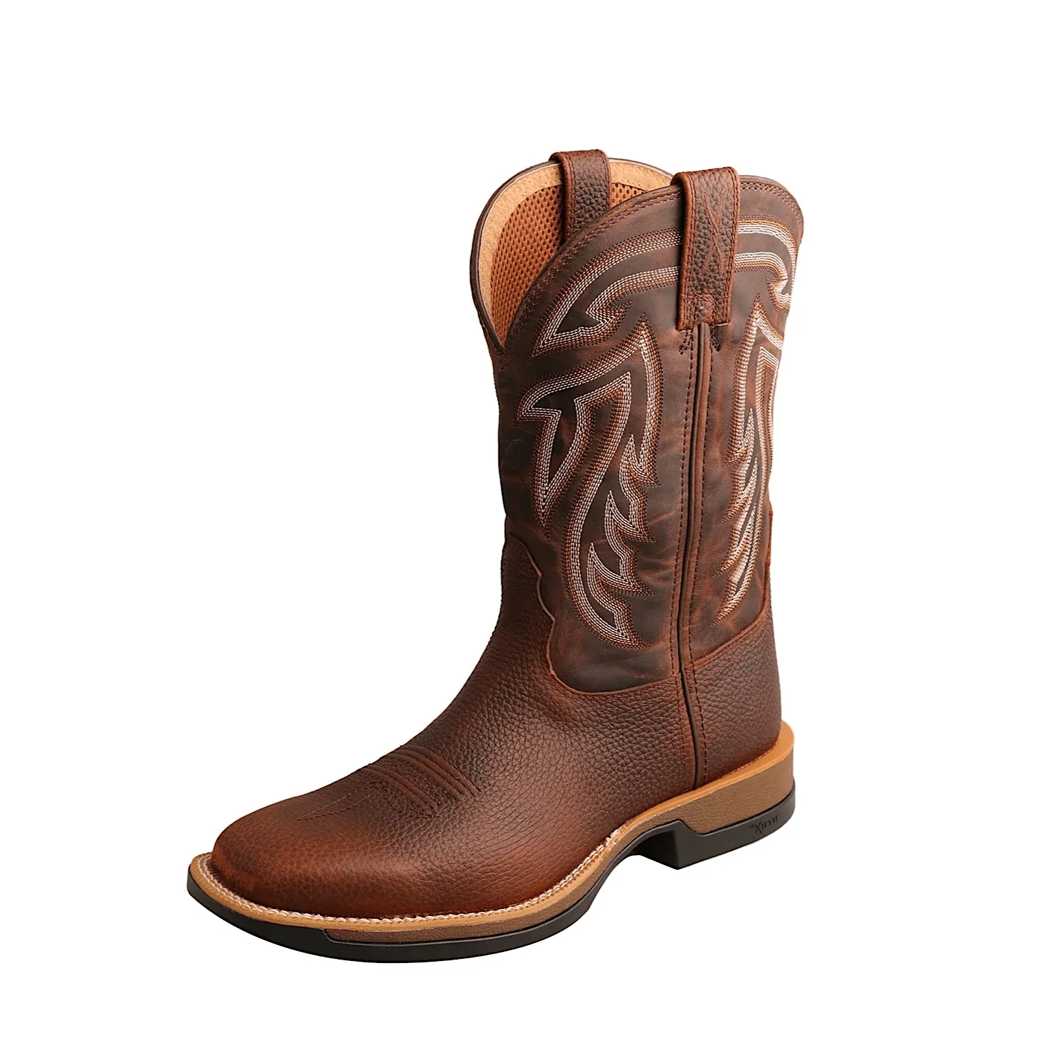 Twisted X Mens 11 Tech X Boots Mahogany/Mocha