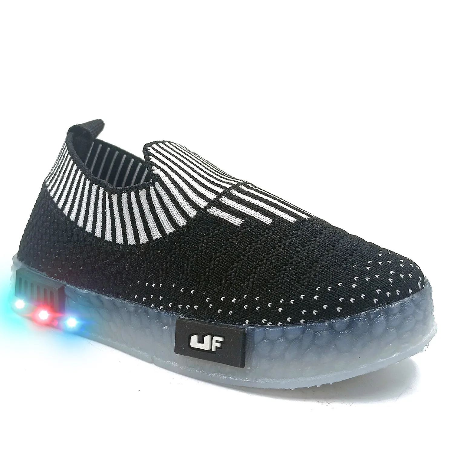 URBANFEET  BREATHABLE SLIP-ON SHOES WITH LED LIGHTS