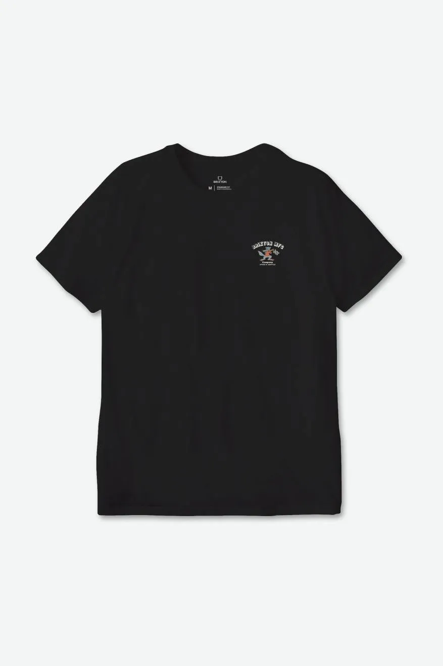 Wynmore S/S Tailored Tee - Black